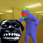 Nextbot Run In Backrooms